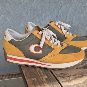 Coach Olive and Mustard Sneakers